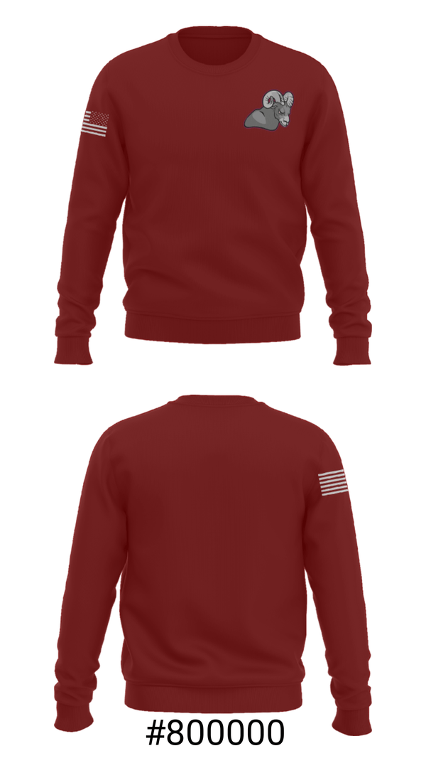 Crew Neck Sweatshirt, La Salle Academy Girls Basketball, Women's Basketball, Teamtime, Team time, sublimation, custom sports apparel, team uniforms, spirit wear, spiritwear, sports uniforms, custom shirts, team store, custom team store, fundraiser sports, apparel fundraiser