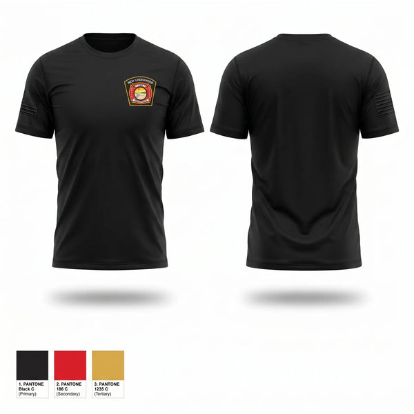Short Sleeve Performance Shirt, New Underwood VFD, Fire Department, Teamtime, Team time, sublimation, custom sports apparel, team uniforms, spirit wear, spiritwear, sports uniforms, custom shirts, team store, custom team store, fundraiser sports, apparel fundraiser