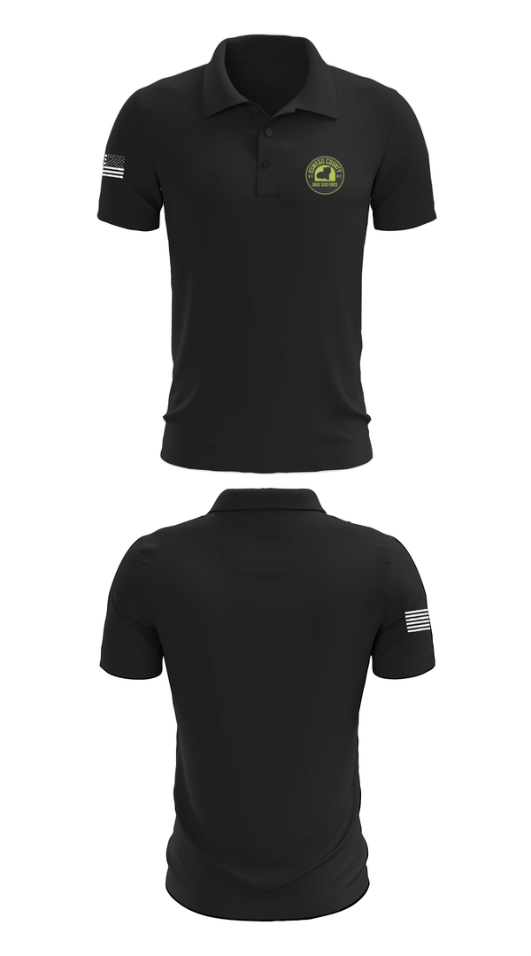 Short Sleeve Performance Polo, Oswego County Drug Task Force, Police, Teamtime, Team time, sublimation, custom sports apparel, team uniforms, spirit wear, spiritwear, sports uniforms, custom shirts, team store, custom team store, fundraiser sports, apparel fundraiser