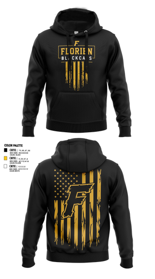 Hoodie, Florien Blackcats, Softball, Teamtime, Team time, sublimation, custom sports apparel, team uniforms, spirit wear, spiritwear, sports uniforms, custom shirts, team store, custom team store, fundraiser sports, apparel fundraiser