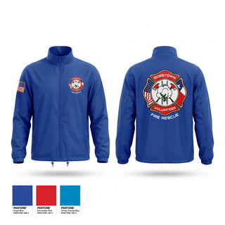 Windbreaker, Robstown Volunteer Fire Department, Fire Department, Teamtime, Team time, sublimation, custom sports apparel, team uniforms, spirit wear, spiritwear, sports uniforms, custom shirts, team store, custom team store, fundraiser sports, apparel fundraiser