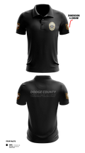 Dodge County Sheriff's Office 15855580 Short Sleeve Performance Polo - 110