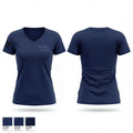 Hadley Local 5486 79051744 Women's Short Sleeve V-neck Shirt - 1