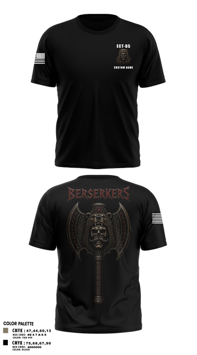 11th Cyber BN 22595859 Short Sleeve Performance Shirt - 124