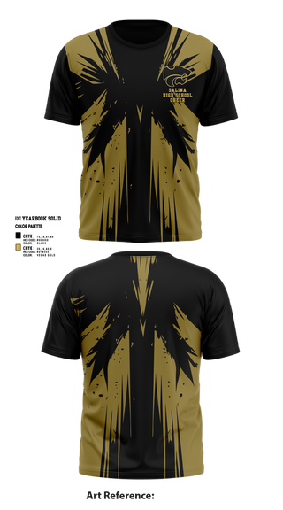 Short Sleeve Performance Shirt, Salina High School Cheer, Cheer, Teamtime, Team time, sublimation, custom sports apparel, team uniforms, spirit wear, spiritwear, sports uniforms, custom shirts, team store, custom team store, fundraiser sports, apparel fundraiser