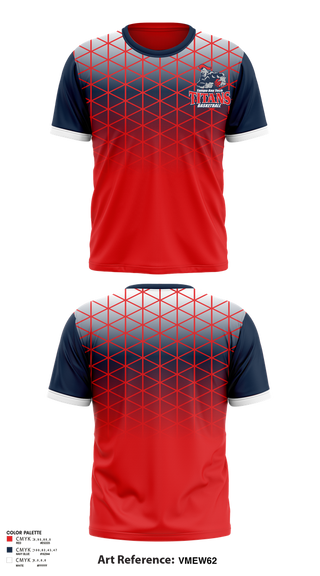 Short Sleeve Performance Shirt, Tampa Bay Tech Titans Basketball, Men's Basketball, Teamtime, Team time, sublimation, custom sports apparel, team uniforms, spirit wear, spiritwear, sports uniforms, custom shirts, team store, custom team store, fundraiser sports, apparel fundraiser