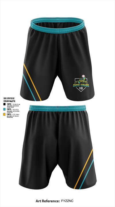 Ghost Crabs Athletic Shorts With Pockets - 5