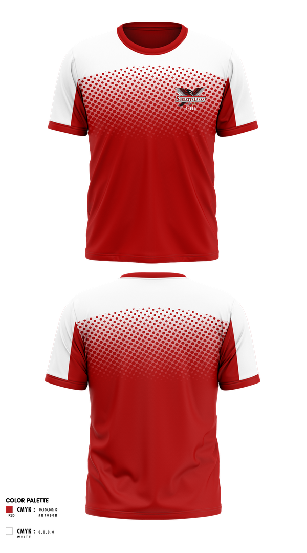 Short Sleeve Performance Shirt, Sublette Middle School Cheer, Cheer, Teamtime, Team time, sublimation, custom sports apparel, team uniforms, spirit wear, spiritwear, sports uniforms, custom shirts, team store, custom team store, fundraiser sports, apparel fundraiser