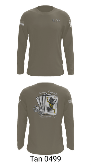 Long Sleeve Performance Shirt, Bravo Company 532ND Military Battalion, , Teamtime, Team time, sublimation, custom sports apparel, team uniforms, spirit wear, spiritwear, sports uniforms, custom shirts, team store, custom team store, fundraiser sports, apparel fundraiser