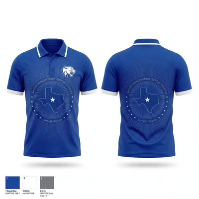 Jarrell Middle School Basketball Short Sleeve Performance Polo - 1