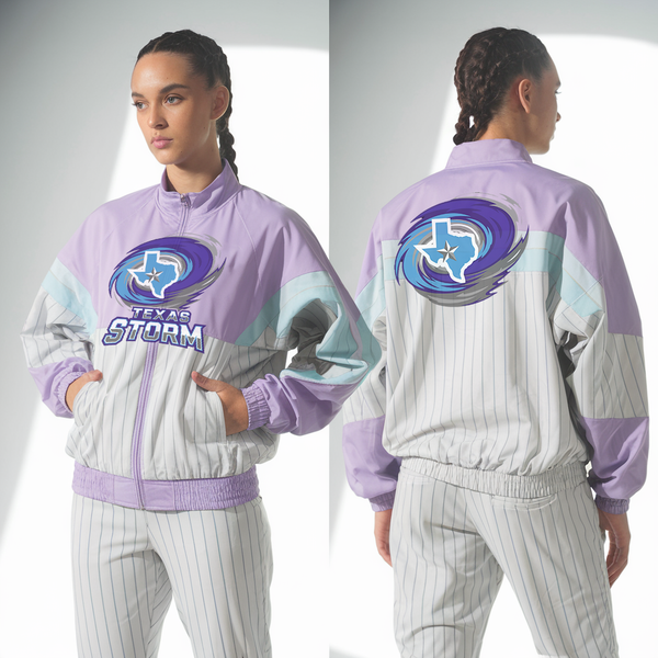 Windbreaker, Texas Storm, Softball, Teamtime, Team time, sublimation, custom sports apparel, team uniforms, spirit wear, spiritwear, sports uniforms, custom shirts, team store, custom team store, fundraiser sports, apparel fundraiser