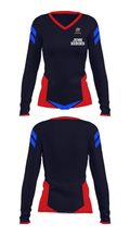 Junk Heroes 27502871 Women's Long Sleeve V-neck Shirt - 27