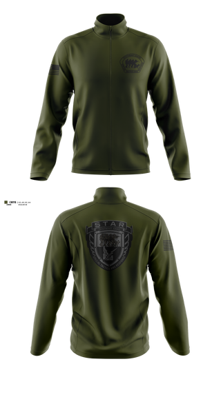 Fleece Jacket, STAR Team, Police, Teamtime, Team time, sublimation, custom sports apparel, team uniforms, spirit wear, spiritwear, sports uniforms, custom shirts, team store, custom team store, fundraiser sports, apparel fundraiser