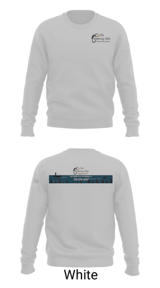 Crew Neck Sweatshirt, The Watering Hole at FFHQ, , Teamtime, Team time, sublimation, custom sports apparel, team uniforms, spirit wear, spiritwear, sports uniforms, custom shirts, team store, custom team store, fundraiser sports, apparel fundraiser