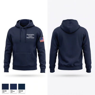 Hoodie, Farmington Police Department, Police, Teamtime, Team time, sublimation, custom sports apparel, team uniforms, spirit wear, spiritwear, sports uniforms, custom shirts, team store, custom team store, fundraiser sports, apparel fundraiser