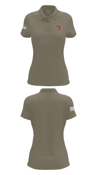 Womens Short Sleeve Performance Polo, OCS Class 71, , Teamtime, Team time, sublimation, custom sports apparel, team uniforms, spirit wear, spiritwear, sports uniforms, custom shirts, team store, custom team store, fundraiser sports, apparel fundraiser