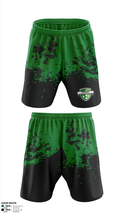 Crowley Independent Soccer Association 83177147 Mens Soccer Shorts - 1