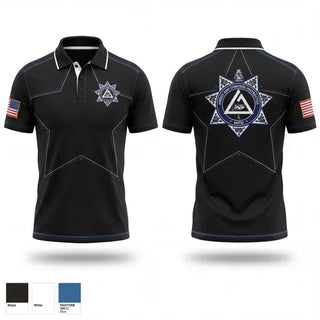 Short Sleeve Performance Polo, Arrest and Control, Police, Teamtime, Team time, sublimation, custom sports apparel, team uniforms, spirit wear, spiritwear, sports uniforms, custom shirts, team store, custom team store, fundraiser sports, apparel fundraiser