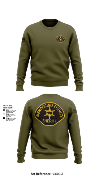 Crew Neck Sweatshirt, SHERIFF, Police, Teamtime, Team time, sublimation, custom sports apparel, team uniforms, spirit wear, spiritwear, sports uniforms, custom shirts, team store, custom team store, fundraiser sports, apparel fundraiser