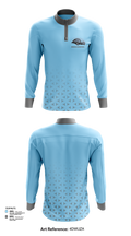 Overhills High School Basketball 959585 Quarter Zip Jacket - 42