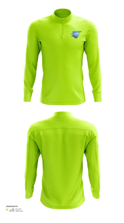 FTKDG 7159111 Quarter Zip Jacket - 52