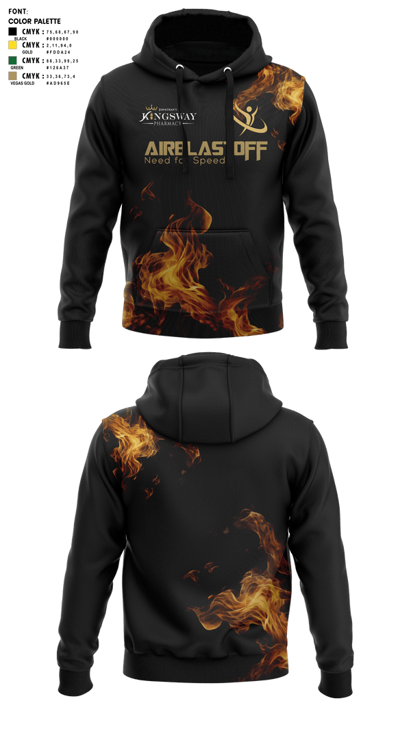 Hoodie, Airblastoff Lions, Track & Field, Teamtime, Team time, sublimation, custom sports apparel, team uniforms, spirit wear, spiritwear, sports uniforms, custom shirts, team store, custom team store, fundraiser sports, apparel fundraiser