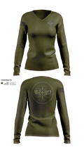 Lincoln County Special Operations Women's Long Sleeve V-neck Shirt - 21