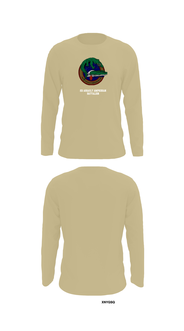 Long Sleeve Performance Shirt, 2d Assault Amphibian Battalion, , Teamtime, Team time, sublimation, custom sports apparel, team uniforms, spirit wear, spiritwear, sports uniforms, custom shirts, team store, custom team store, fundraiser sports, apparel fundraiser