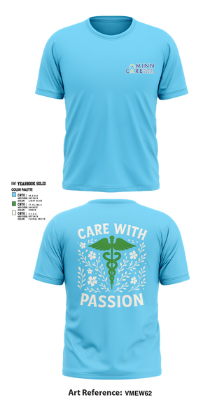 Short Sleeve Performance Shirt, Minn Care Home Health, , Teamtime, Team time, sublimation, custom sports apparel, team uniforms, spirit wear, spiritwear, sports uniforms, custom shirts, team store, custom team store, fundraiser sports, apparel fundraiser