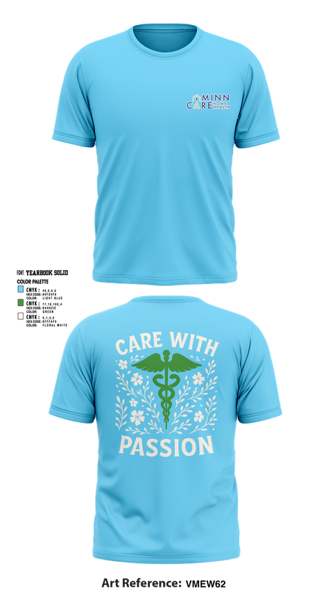 Short Sleeve Performance Shirt, Minn Care Home Health, , Teamtime, Team time, sublimation, custom sports apparel, team uniforms, spirit wear, spiritwear, sports uniforms, custom shirts, team store, custom team store, fundraiser sports, apparel fundraiser