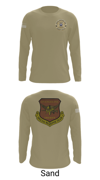 Evangeline Parish Sheriffs Office S.R.T Long Sleeve Performance Shirt 82