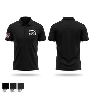 Short Sleeve Performance Polo, Fox Team, Police, Teamtime, Team time, sublimation, custom sports apparel, team uniforms, spirit wear, spiritwear, sports uniforms, custom shirts, team store, custom team store, fundraiser sports, apparel fundraiser