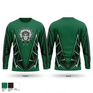 Long Sleeve Performance Shirt, Warriors, , Teamtime, Team time, sublimation, custom sports apparel, team uniforms, spirit wear, spiritwear, sports uniforms, custom shirts, team store, custom team store, fundraiser sports, apparel fundraiser
