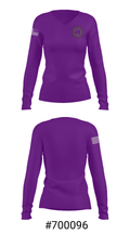 Mascoutah Elementary School 5135755 Women's Long Sleeve V-neck Shirt - 20