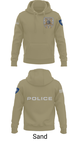 Hoodie, Vincennes Police Department, , Teamtime, Team time, sublimation, custom sports apparel, team uniforms, spirit wear, spiritwear, sports uniforms, custom shirts, team store, custom team store, fundraiser sports, apparel fundraiser