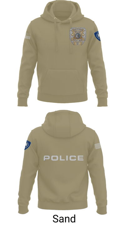 Vincennes Police Department 76255219 Hoodie - 93