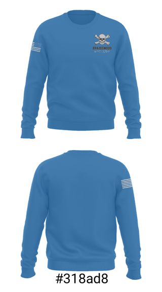 Crew Neck Sweatshirt, Brazoswood High School Wrestling, Wrestling, Teamtime, Team time, sublimation, custom sports apparel, team uniforms, spirit wear, spiritwear, sports uniforms, custom shirts, team store, custom team store, fundraiser sports, apparel fundraiser