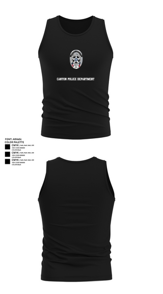 Tank Top, Canton Police Department, , Teamtime, Team time, sublimation, custom sports apparel, team uniforms, spirit wear, spiritwear, sports uniforms, custom shirts, team store, custom team store, fundraiser sports, apparel fundraiser