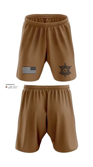 Athletic Shorts With Pockets, Hancock County Sheriff’s Office, Police, Teamtime, Team time, sublimation, custom sports apparel, team uniforms, spirit wear, spiritwear, sports uniforms, custom shirts, team store, custom team store, fundraiser sports, apparel fundraiser