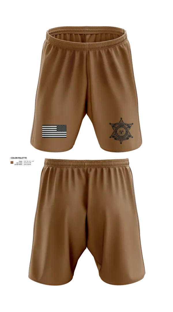 Athletic Shorts With Pockets, Hancock County Sheriff’s Office, Police, Teamtime, Team time, sublimation, custom sports apparel, team uniforms, spirit wear, spiritwear, sports uniforms, custom shirts, team store, custom team store, fundraiser sports, apparel fundraiser