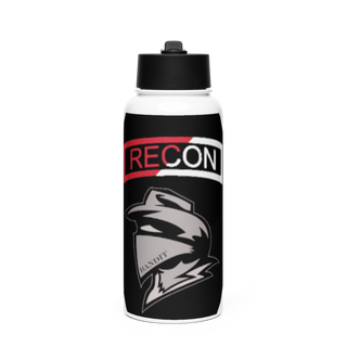 6-9 bandit troop 89460450 Stainless Steel Water Bottle with a Straw Lid