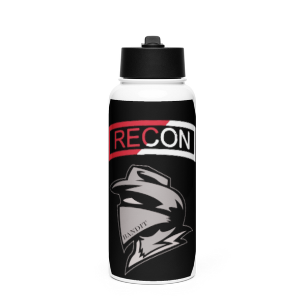 6-9 bandit troop 98315897 Stainless Steel Water Bottle with a Straw Lid