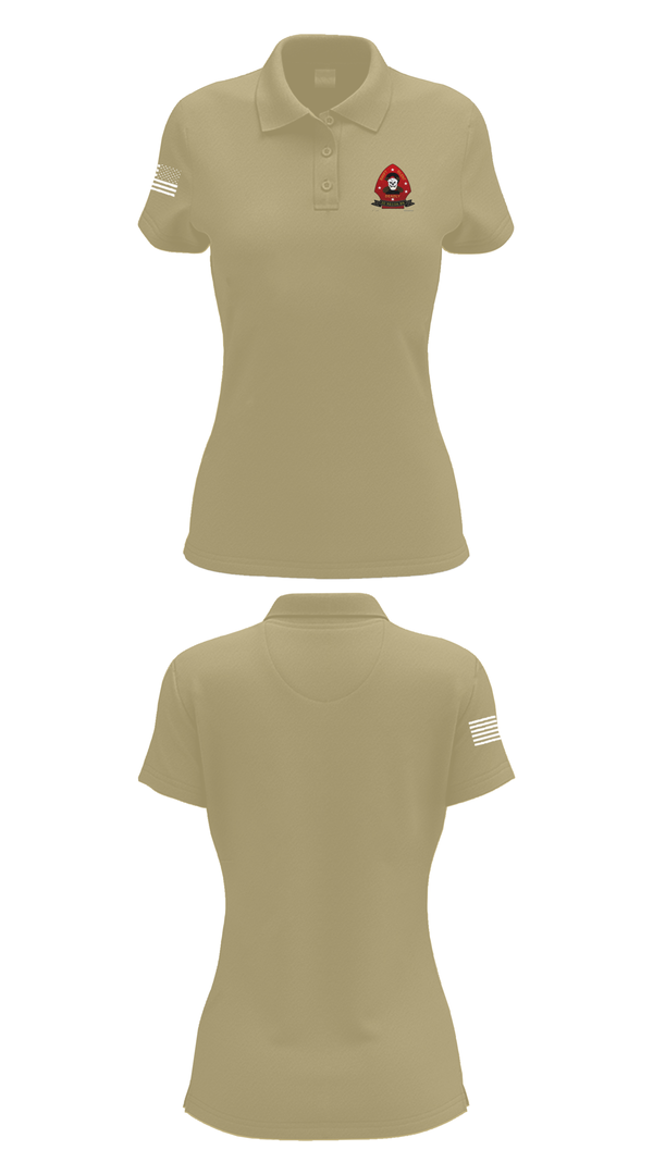 Womens Short Sleeve Performance Polo, 2nd Recon Battalion, , Teamtime, Team time, sublimation, custom sports apparel, team uniforms, spirit wear, spiritwear, sports uniforms, custom shirts, team store, custom team store, fundraiser sports, apparel fundraiser