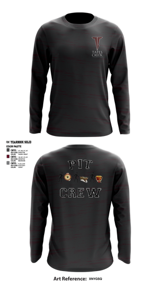 Long Sleeve Performance Shirt, Tates Creek Commodore Marching Band, , Teamtime, Team time, sublimation, custom sports apparel, team uniforms, spirit wear, spiritwear, sports uniforms, custom shirts, team store, custom team store, fundraiser sports, apparel fundraiser