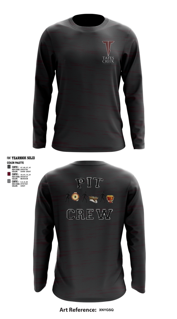 Long Sleeve Performance Shirt, Tates Creek Commodore Marching Band, , Teamtime, Team time, sublimation, custom sports apparel, team uniforms, spirit wear, spiritwear, sports uniforms, custom shirts, team store, custom team store, fundraiser sports, apparel fundraiser