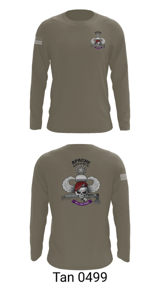 Long Sleeve Performance Shirt, A CO 426th CA BN (A), Army, Teamtime, Team time, sublimation, custom sports apparel, team uniforms, spirit wear, spiritwear, sports uniforms, custom shirts, team store, custom team store, fundraiser sports, apparel fundraiser