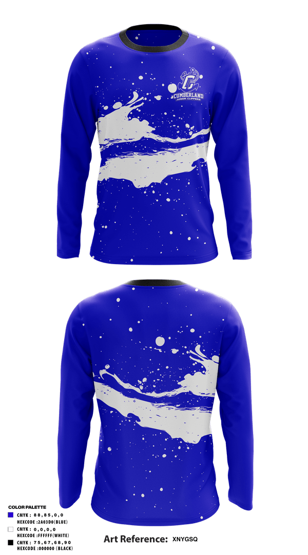 Long Sleeve Performance Shirt, Cumberland Junior Clippers, , Teamtime, Team time, sublimation, custom sports apparel, team uniforms, spirit wear, spiritwear, sports uniforms, custom shirts, team store, custom team store, fundraiser sports, apparel fundraiser