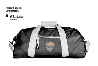 Duffle Bag, Joliet Police K-9 Unit, Police, Teamtime, Team time, sublimation, custom sports apparel, team uniforms, spirit wear, spiritwear, sports uniforms, custom shirts, team store, custom team store, fundraiser sports, apparel fundraiser