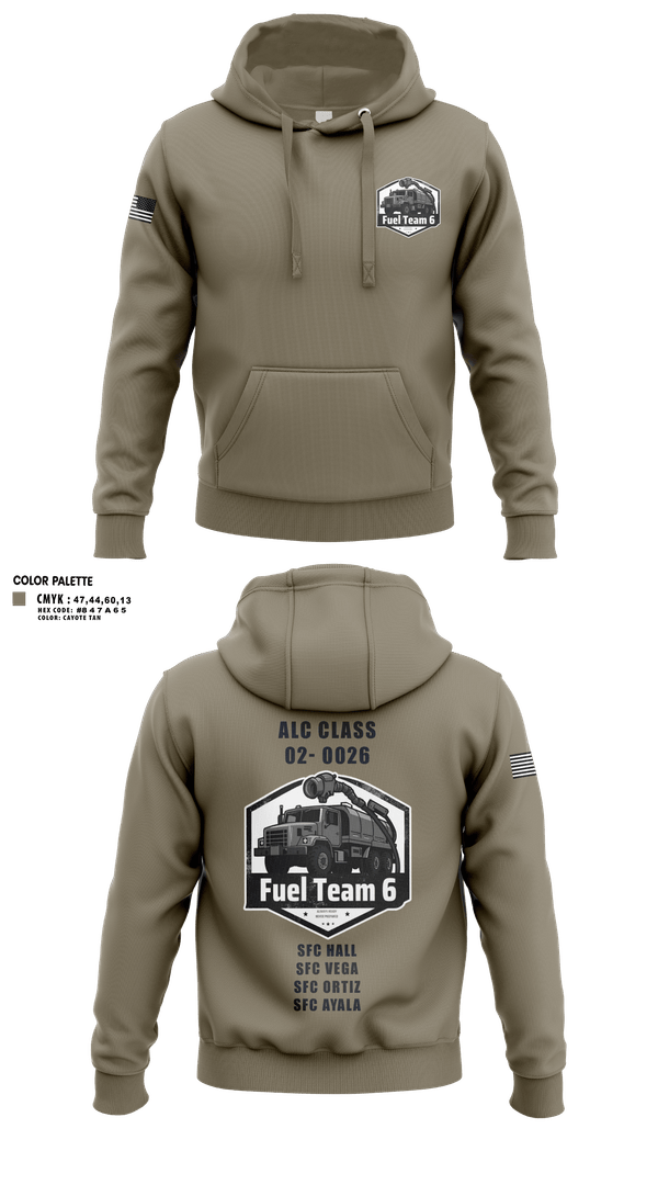 Hoodie, Fuel Team 6, Army, Teamtime, Team time, sublimation, custom sports apparel, team uniforms, spirit wear, spiritwear, sports uniforms, custom shirts, team store, custom team store, fundraiser sports, apparel fundraiser