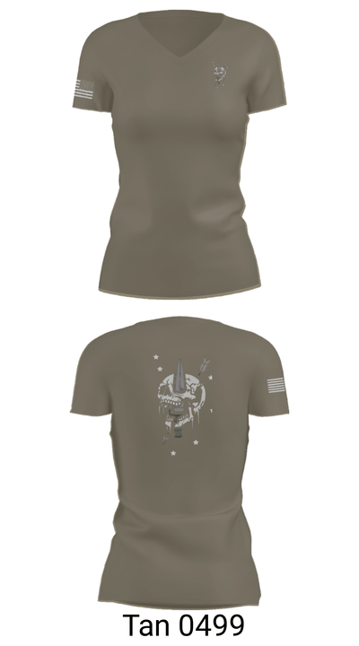 MSPD SRT 63007805 Women's Short Sleeve V-neck Shirt - 36